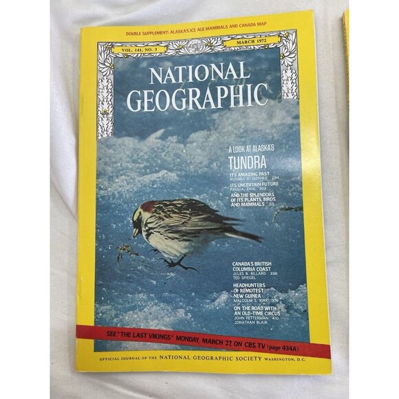 Nat Geo Jan–Jun 1972 Slipcover Lot | Science, Adventure, Earth Series - Picture 12 of 16